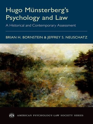 cover image of Hugo Münsterberg's Psychology and Law
